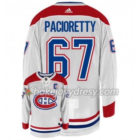 Pánské Hokejový Dres Montreal Canadiens MAX PACIORETTY 67 Adidas Bílá Authentic